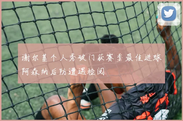 谢尔基个人秀破门获赛季最佳进球阿森纳后防遭遇检阅